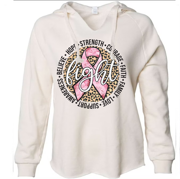 Fight Pink Ribbon Awareness - DTF Transfer