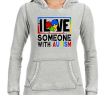 I Love Someone With Autism - DTF Transfer