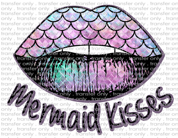 Mermaid Kisses - Waterslide, Sublimation Transfers