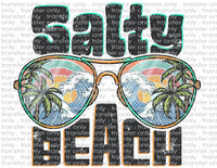 Salty Beach - Waterslide, Sublimation Transfers