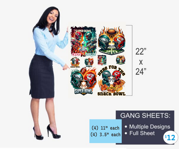 Big Game Gang Sheet - DTF Transfer