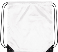 Sublimation Drawstring Gym Bag - 13.25" x 15.75"