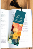 I Read So I Don't Choke People. Save A Life. Send Books. - Bookmark - Sublimation Transfer