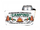 Weekend Forecast With Chance Of Heavy Drinking - 12 oz Can Holders & Slap Wrap - Sublimation Transfers