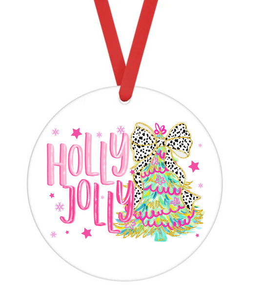 Holly Jolly - Sublimation Transfers