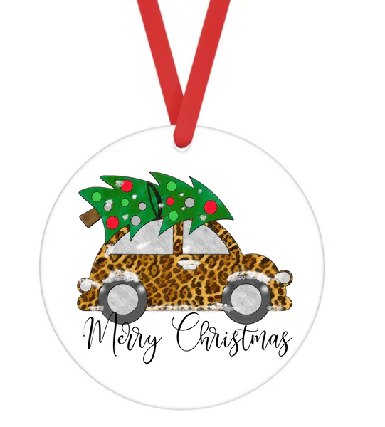 Merry Christmas Bug - Sublimation Transfers