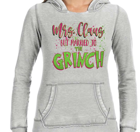 Mrs. Clause But Married To The Grinch  - DTF Transfer