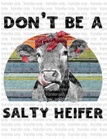 Waterslide, Sublimation Transfers - Country Cow Heifer