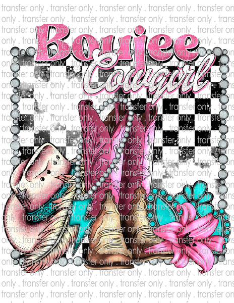 Boujee Cowgirl - Waterslide, Sublimation Transfers