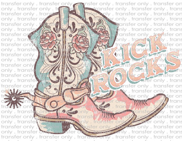 Kick Rocks - Waterslide, Sublimation Transfers