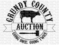 Grundy County Auction - Waterslide, Sublimation Transfers