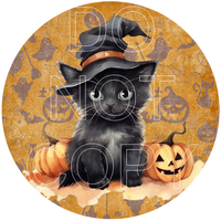 Halloween - Round Template Transfers