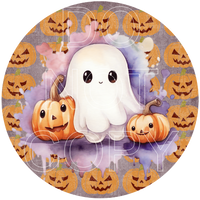 Halloween - Round Template Transfers