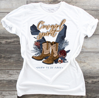 Cowgirl Spirit - Waterslide, Sublimation Transfers