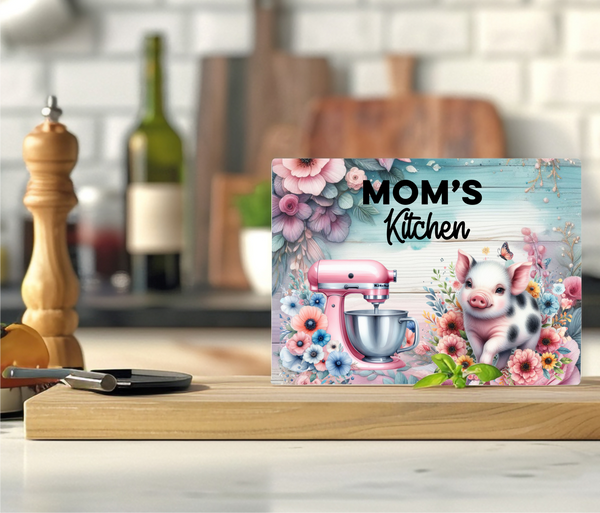 Mom's Kitchen - Cutting Board - Sublimation Transfer