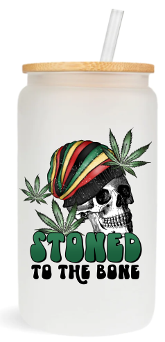 Stoned To The Bone -  UV DTF Decals
