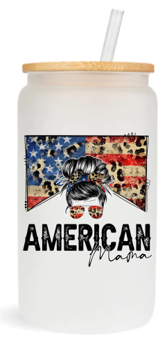 American Mama -  UV DTF Decals