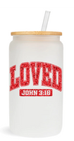 LOVED John 3:16 -  UV DTF Decals