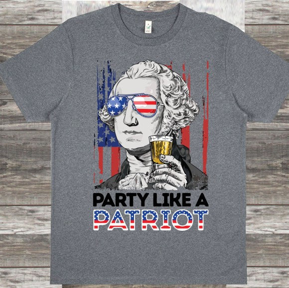 Party Like A Patriot - DTF Transfer