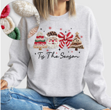 Faux Crochet Yarn - Tis the Season - DTF Transfer