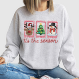 Faux Crochet Yarn - Tis the Season - DTF Transfer