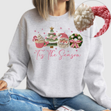 Faux Crochet Yarn - Tis the Season - DTF Transfer