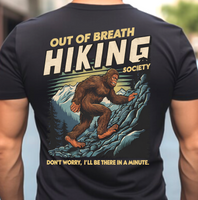 Out Of Breath Hiking Society - DTF Transfer