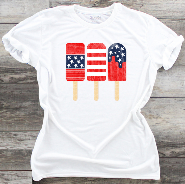 Patriotic Popsicles - DTF Transfer