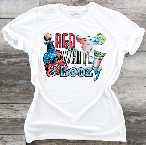 Red White & Boozy - DTF Transfer