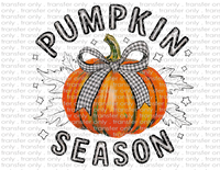 Pumpkin Season  - Waterslide, Sublimation Transfers