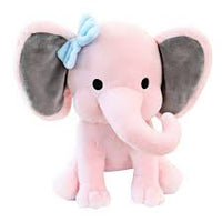 Pink Humphrey Plush Elephant for Birth Stats