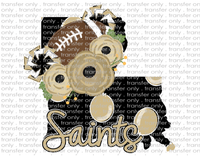 Lady Saints - Waterslide, Sublimation Transfers