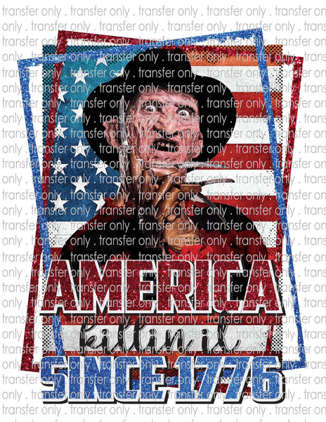 Freddy Horror America - Waterslide, Sublimation Transfers