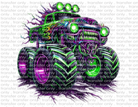 Monster Truck - Waterslide, Sublimation Transfers
