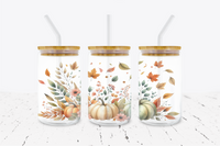 Fall Scene - 16 oz Libbey Glass Can Wrap