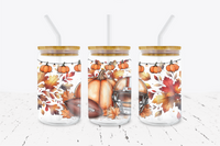 Fall Scene - 16 oz Libbey Glass Can Wrap