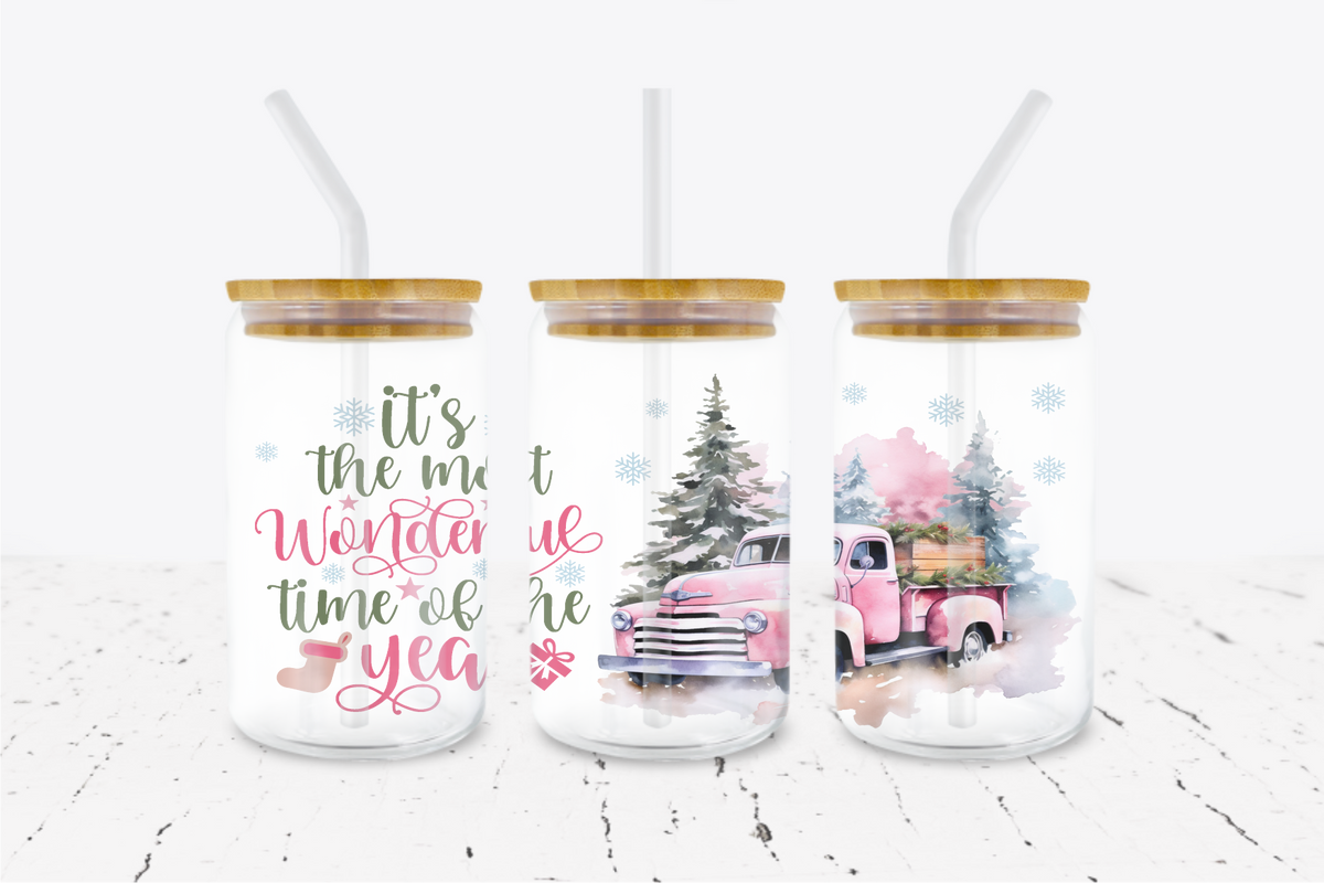 It's The Most Wonderful Time Of The Year UV DTF Transfer Wraps