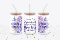 You're The Grandma Everyone Wishes They Had - 16 oz Libbey Glass Can Wrap