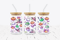 Halloween Elements - 16 oz Libbey Glass Can Wrap