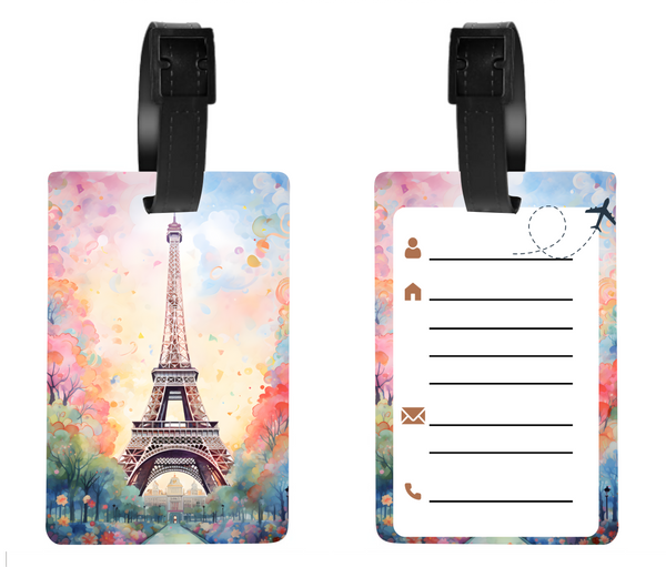 Paris Chic - Luggage & Bag Tags - Sublimation Transfer