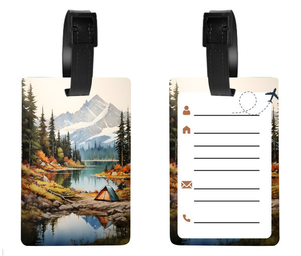 Nature Scene - Luggage & Bag Tags - Sublimation Transfer