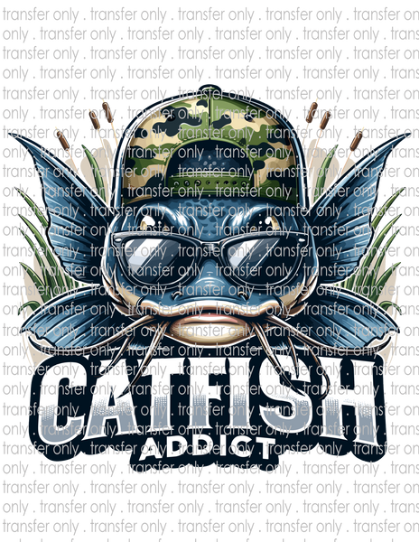 Catfish Addict - Waterslide, Sublimation Transfers