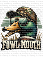 Fowl Mouth - Waterslide, Sublimation Transfers