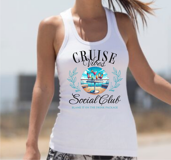 Cruise Vibes Social Club - DTF Transfer