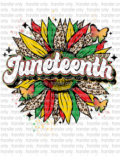 Juneteenth - Waterslide, Sublimation Transfers