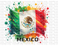 Mexico - Waterslide, Sublimation Transfers