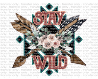 Stay Wild - Waterslide, Sublimation Transfers