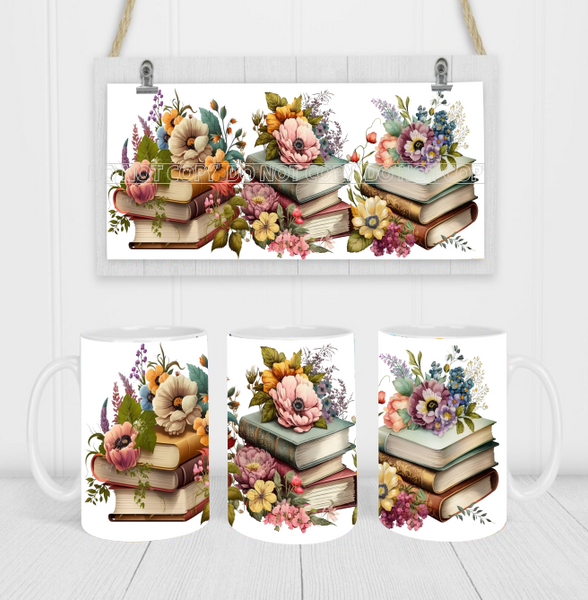 Books & Bouquets - Sublimation Transfers