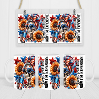 Born Free Now I'm Expensive - Coffee Mug Wrap - Sublimation Transfers