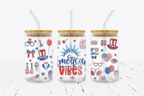 American Vibes -  UV DTF Transfer Wraps